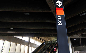 Estação Brás do Metrô – Linha 3 - Vermelha - Metrô São Paulo